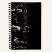 Carnet X-Ray Skeleton City Scène (Recto)