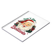 Carnet Xmas Gift Do Not Stop Believe (Côté gauche)