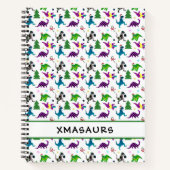 Carnet Xmasaurs (Devant)