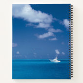 Carnet Yachting dans le bleu (Dos)
