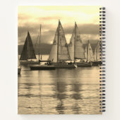 Carnet Yachts dans une Flottille Prêt à la Course. Manuel (Dos)