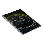 Carnet yaie Sweet échapper design d'art abstrait (Côté Droit)