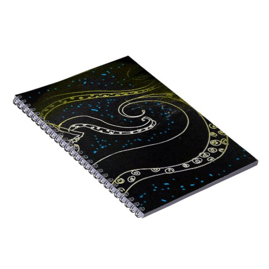 Carnet yaie Sweet échapper design d'art abstrait (Côté Droit)