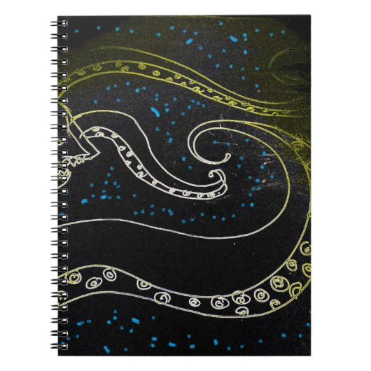 Carnet yaie Sweet échapper design d'art abstrait (Devant)