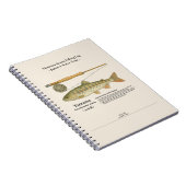 Carnet Yamame Mountain Stream Fishing Log Photo Notebook (Côté Droit)