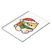 Carnet Yappy Howlidays - Jote Christmas Dog Cartoon (Côté gauche)