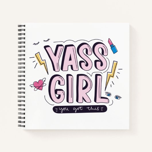 Carnet Yass Girl | Vous Avez Obtenu (Devant)