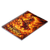 Carnet Year of the Horse With Fire (Côté gauche)