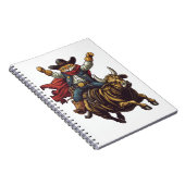 Carnet Yeehaw Kitty - Wild West Cat Cowboy Rodeo (Côté Droit)