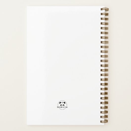 Carnet Yellow Blooms Spiral Notebook (Verso)