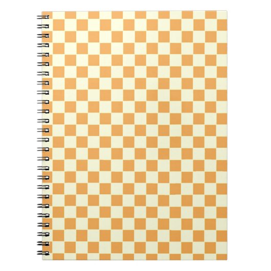 Carnet yellow check (Devant)