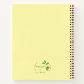 Carnet Yellow Flower Field (Dos)