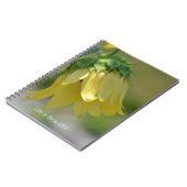 Carnet Yellow Garden Sunflower (my photography) (Côté gauche)