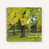 Carnet Yellow Gingko (Devant)