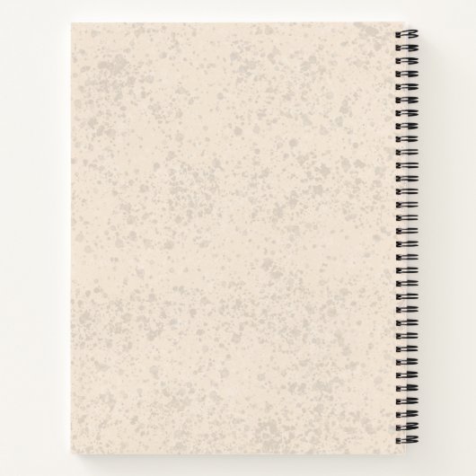 Carnet Yellow Labrador Retriever Lab Chien Et Nom Personn (Dos)