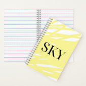 Carnet Yellow Sky Notebook (À l'intérieur)