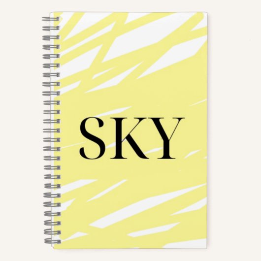 Carnet Yellow Sky Notebook (Recto)