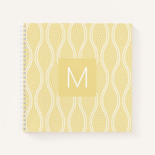 Carnet Yellow Tatewaku Monogramme (Devant)