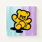Carnet Yellow Teddy Trouble (Dos)