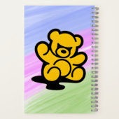 Carnet Yellow Teddy Trouble (Verso)