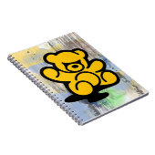 Carnet Yellow Teddy Trouble (Côté Droit)