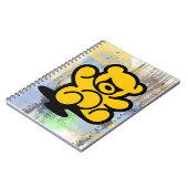 Carnet Yellow Teddy Trouble (Côté gauche)