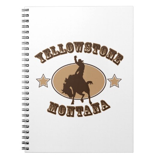 Carnet Yellowstone Montana (Devant)