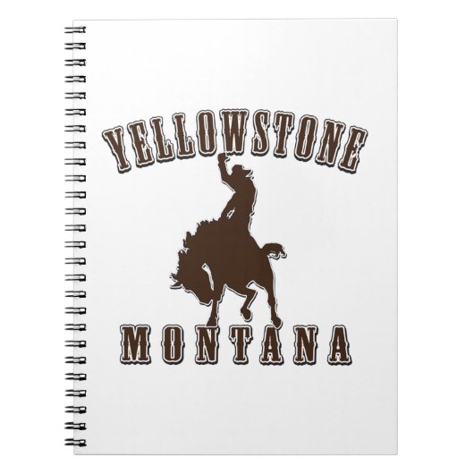Carnet Yellowstone Montana (Devant)