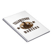 Carnet Yellowstone Montana (Côté Droit)
