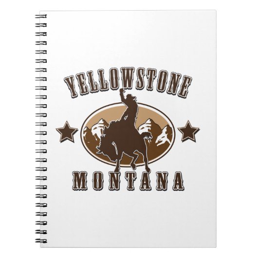 Carnet Yellowstone Montana (Devant)