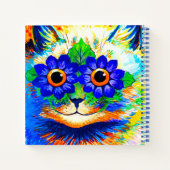 Carnet Yeux de fleurs de chat (Dos)