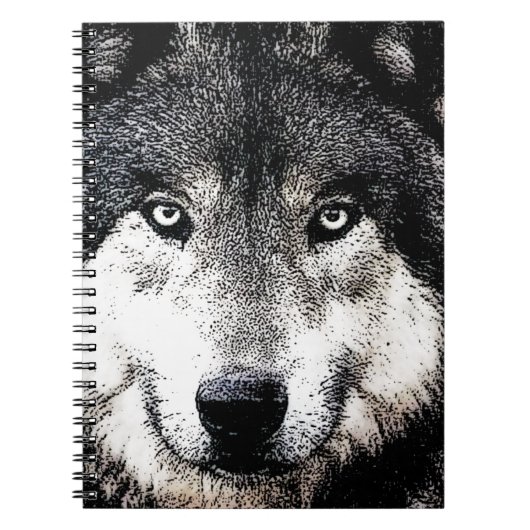 Carnet Yeux de loup (Devant)