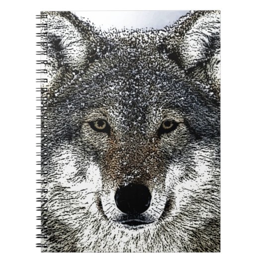 Carnet Yeux de loup (Devant)