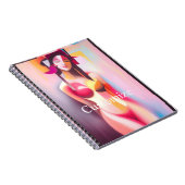 Carnet Yeux Fermés Femme Posing Thunder_Cove (Côté Droit)
