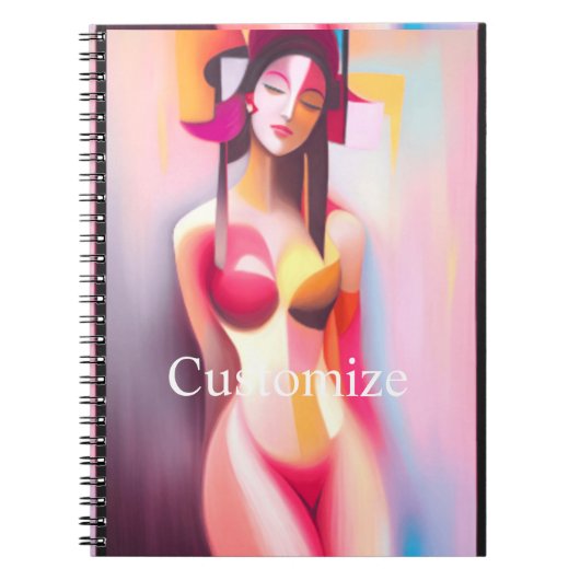 Carnet Yeux Fermés Femme Posing Thunder_Cove (Devant)