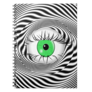 CARNET YEUX HYPNOTIQUE - HYPNOTISTE