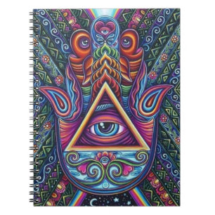 Carnet Yeux mystique à vue unique