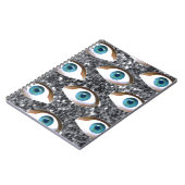 Carnet yeux séchés (Côté gauche)