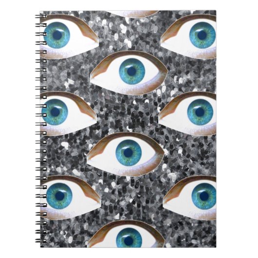 Carnet yeux séchés (Devant)
