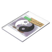 Carnet Yin Rencontre Yang Zen Drôle (Côté gauche)