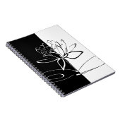 Carnet Yin Yang Black Lotus Blossom (Côté Droit)