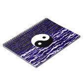 Carnet Yin Yang Blue Tranquillité Zen Energy Dream Journa (Côté gauche)