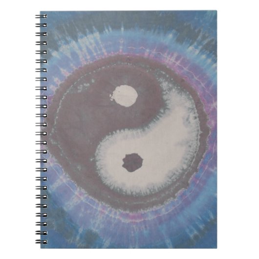 Carnet Yin Yang Tie Dye (Devant)