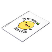 Carnet Yo Mon Amour de Blague de Citron Drôle (Côté gauche)
