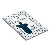 Carnet Yo'Boy Silhouette Restez Cool (Côté Droit)