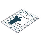 Carnet Yo'Boy Silhouette Restez Cool (Côté gauche)