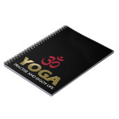 Carnet Yoga (Côté gauche)