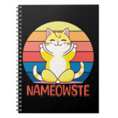 Carnet Yoga cat (Devant)