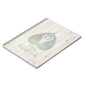 Carnet Yoga Instructeur Studio Méditation Pose Bodhi Leaf (Côté gauche)