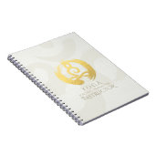 Carnet Yoga Instructor Meditation Posture Zen & OM Symbol (Côté Droit)
